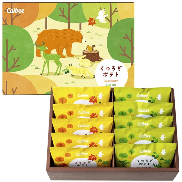 カルビー くつろぎポテト10袋 KLA-04A 【約7～10営業日】 | ギフト