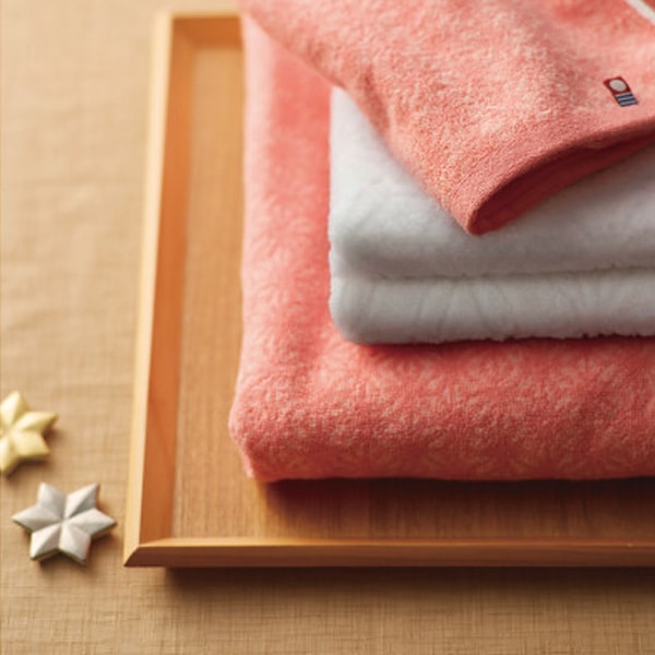 寿々～じゅじゅ～ 木箱入り バス・フェイスタオルセット 12080