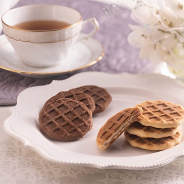 スイートバスケットワッフルクッキーセット W-AO | ギフトアットマリー