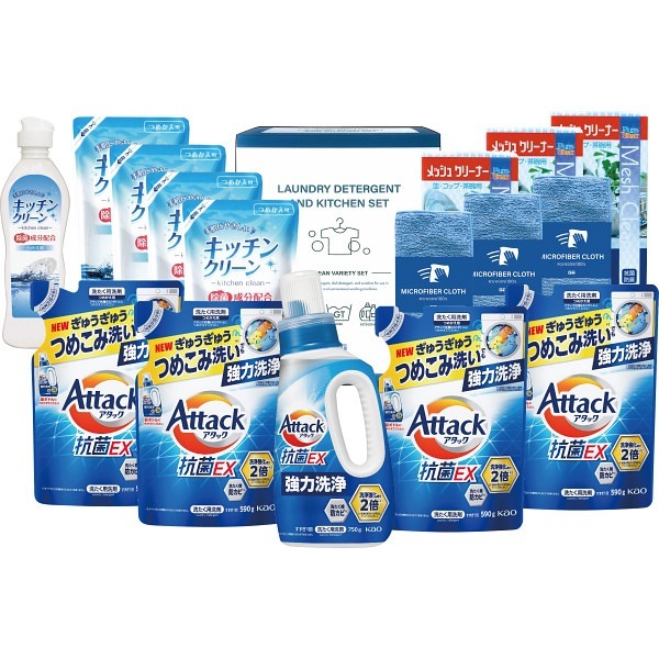 アタック&洗剤セット X-100E 【送料無料】 | ギフトアットマリー