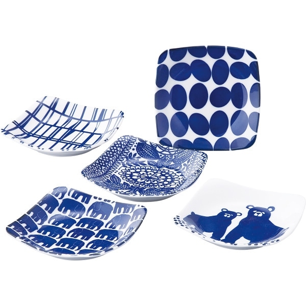 フィンレイソン シニネン 角皿5枚組 FIN40N‐57 ◇ | ギフトアットマリー