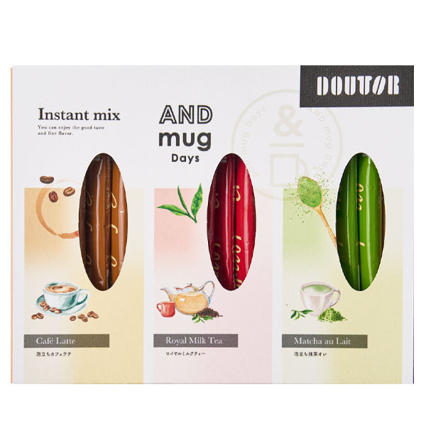 ドトールコーヒー インスタントミックスセット 12本 DTC-03A【約7～10