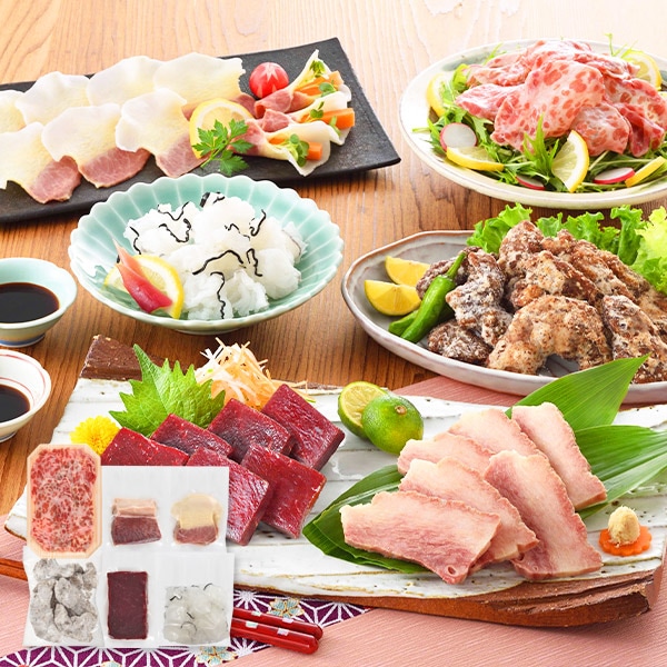 直送】下関鯨屋 日新丸 鯨の詰合せ[6種] KN-3DZ 【送料無料】 【約5～7