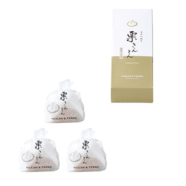 OCEAN & TERRE オーシャンテール 中津川銘菓 栗きんとん3個 【約