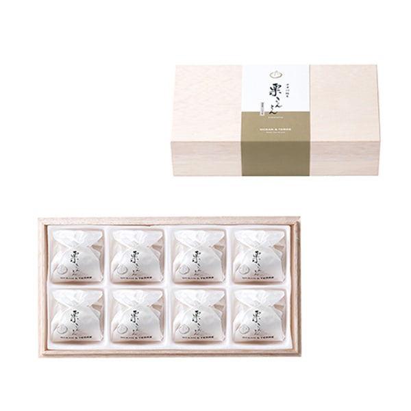 OCEAN & TERRE オーシャンテール 中津川銘菓 栗きんとん8個 木箱入り