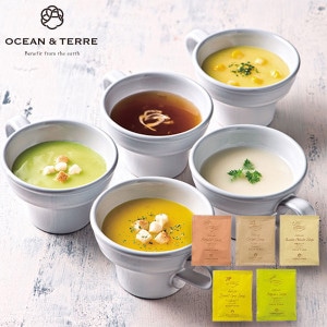 OCEAN & TERRE オーシャンテール 北海道 野菜スープセットB 【約5～7