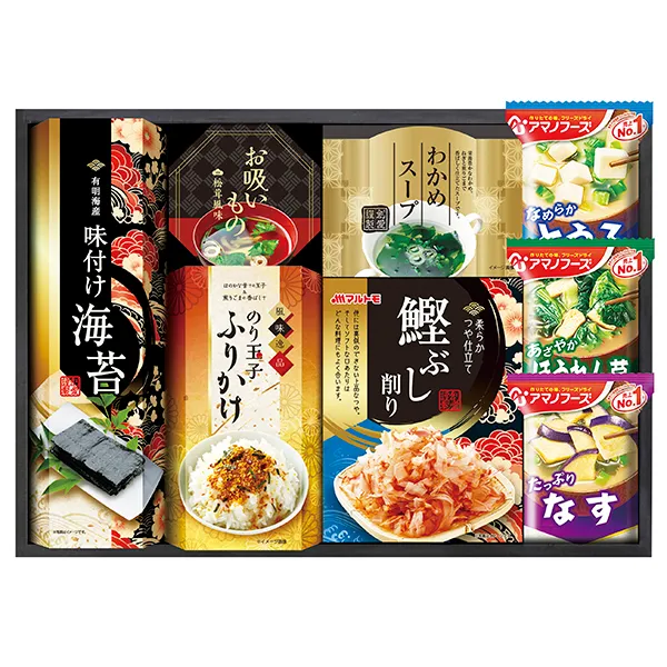 アマノフリーズドライみそ汁&食卓詰合せ AMS-30 【送料無料】 【約3～5