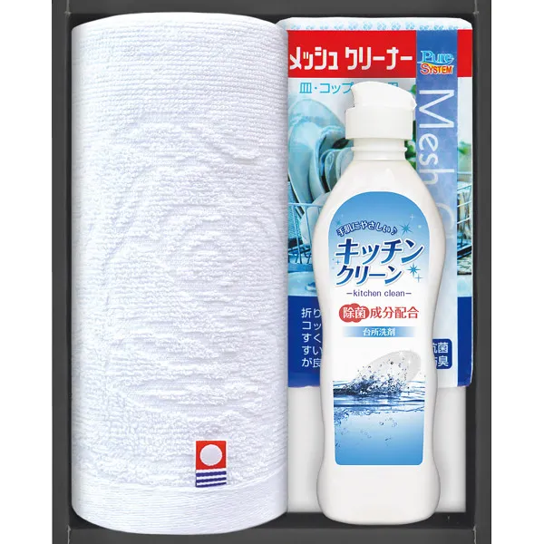 今治産タオル&キッチン洗剤セット SMA15 | ギフトアットマリー