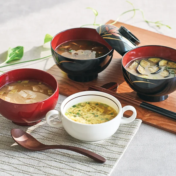 フリーズドライ 具材味わうおみそ汁&たまごスープ HDN-402 【送料無料