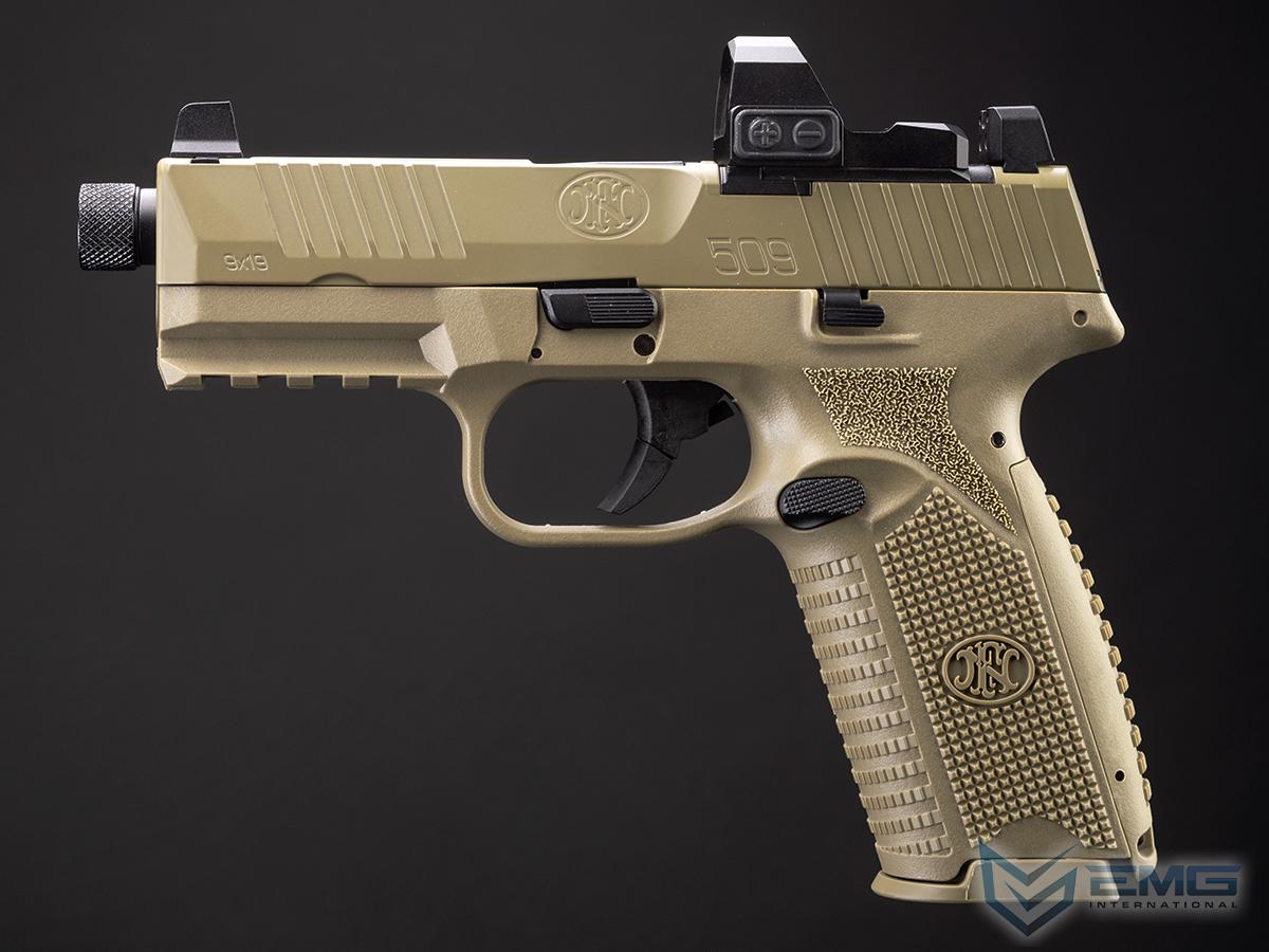 FN Herstal FN 509 GBBガスブローバックハンドガンFDE 【EMG FN