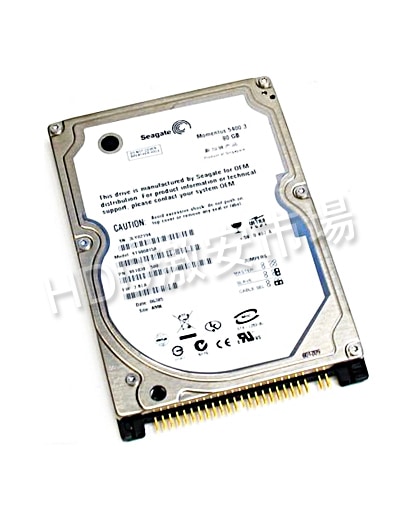 【SEAGATE】 ST980815A 2.5インチ HDD 80GB 5400rpm 8MB Ultra ATA100 9.5mm