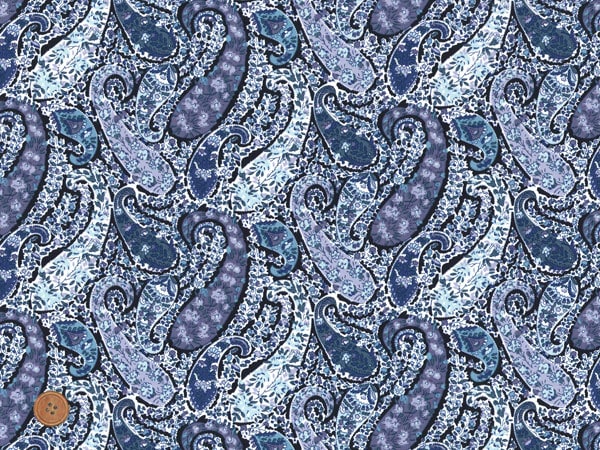 リバティプリント タナローン生地 廃盤柄 Bourton MJ6041-K