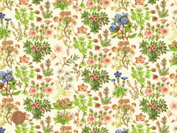 リバティプリント タナローン生地 廃盤柄 Kenilworth MJDC28645-B