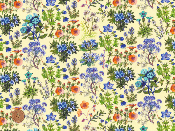 リバティプリント タナローン生地 廃盤柄 Kenilworth MJDC28645-C