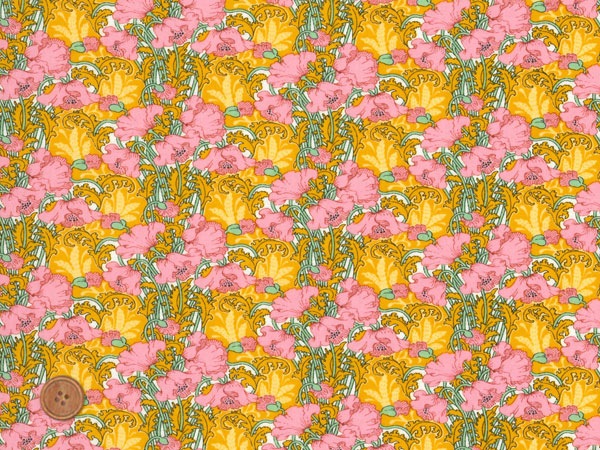 リバティプリント シェラトンジャージ Clementina CJ9034-DK