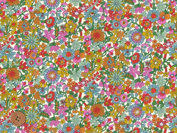 リバティプリント タナローン生地 2020春夏 June Blossom 01103-20B