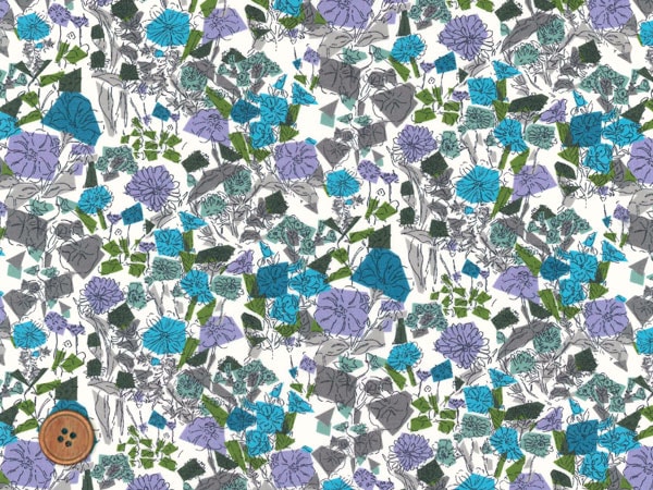 リバティプリント タナローン生地 2020春夏 Confetti Flowers 01118-20A