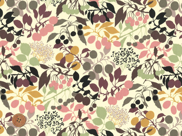 リバティプリント タナローン生地 廃盤柄 Iago MJ1105SS-X