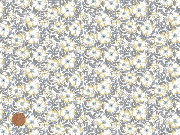 リバティプリント タナローン生地 国産定番柄 May Morris 9214-X