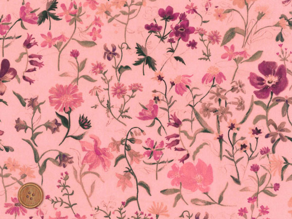 リバティプリント タナローン生地 2021秋冬 Linen Garden 1241-21B