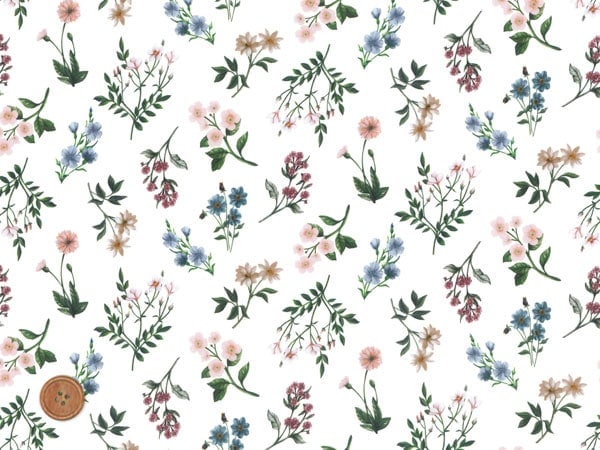 リバティプリント タナローン生地 廃盤柄 Annie MJ2005-A