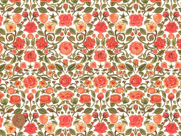 リバティプリント タナローン生地 2023秋冬 リバティ・イン・ラブ Penrose AWLL6838-CU