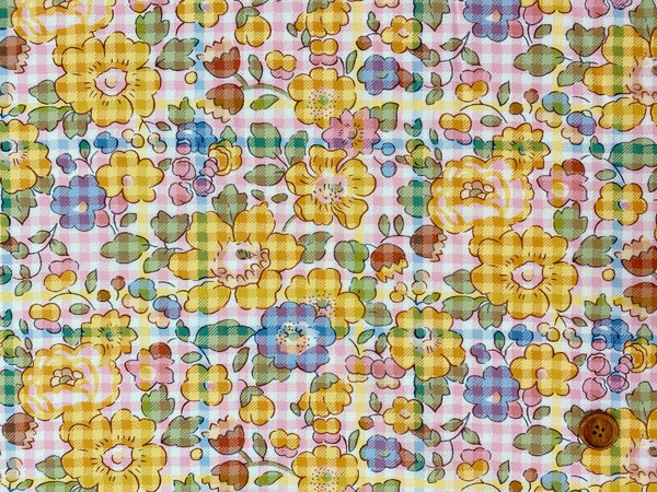 リバティプリント タナローン生地 2026春夏 Betsy Check 61039-26AU