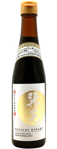 天然醸造こいくち醤油《巽晃》（300ml）梶田商店 Kajita Shoten