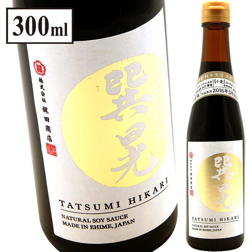 天然醸造こいくち醤油《巽晃》（300ml）梶田商店 Kajita Shoten