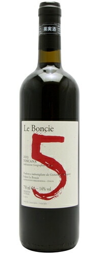 5（チンクエ）[2021] ポデーレ・レ・ボンチエ Podere Le Boncie 5