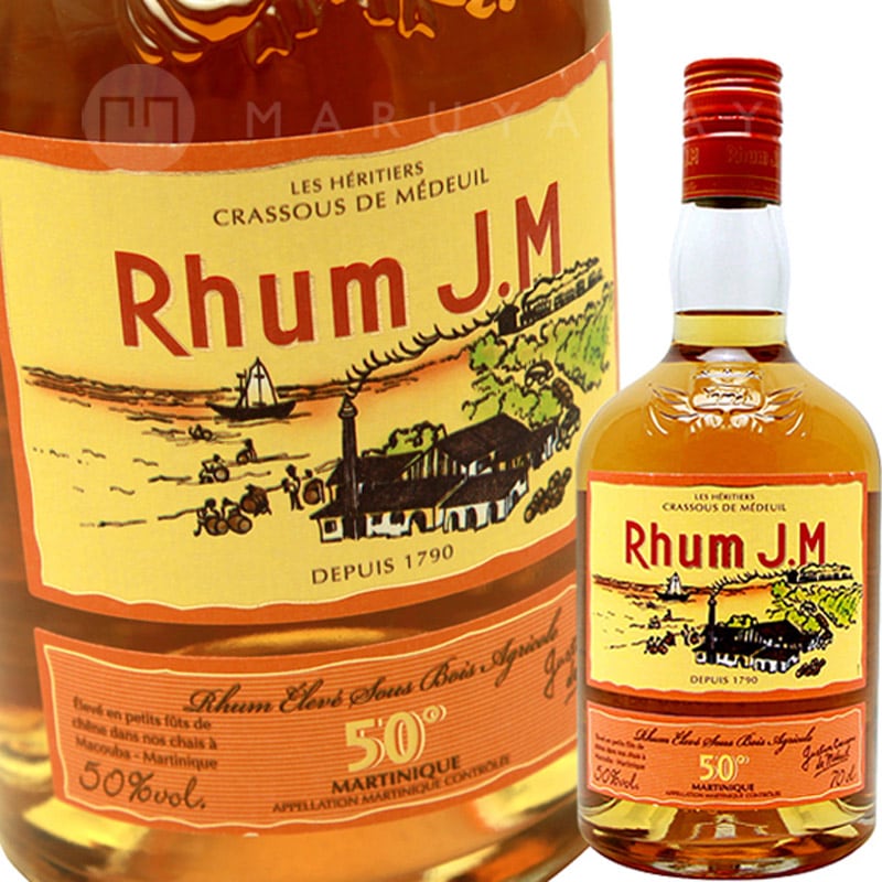 Joe & ボステリアル・ラム & ママ  エレヴェ・スー・ボワ・ゴールドラム 50％ ラム・ジェイ・エム Rhum