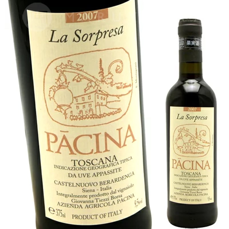ラ・ソルプレーザ 375ml [2013] パーチナ Pacina La Sorpresa 375ml