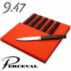 ơ֥ʥա9.476ܥåȡʥ֥å˥ڥ륹Perceval 9.47-2 Table Knives(Black)