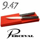 ơ֥ʥա9.472ܥåȡʹɡ˥ڥ륹Perceval 9.47-2 Table Knives(Ebony)