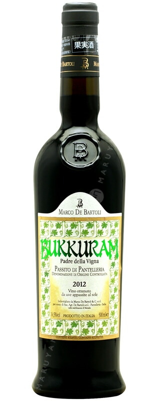 ブックラム・パッシート・パードレ・デッラ・ヴィーニャ（500ml）[2014