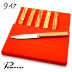 ơ֥ʥա9.476ܥåȡʥ꡼֡˥ڥ륹롡Perceval 9.47-2 Table Knives(Olive Wood)