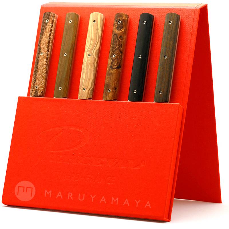 PERCEVALテーブルナイフ「9.47」2本セット ブラック ペルスヴァル