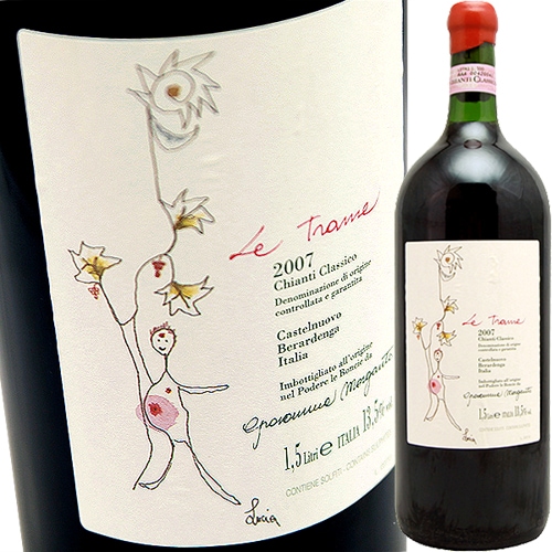 �����ƥ������饷�����졦�ȥ顼�� 1,500ml [2019] �ݥǡ��졦�졦�ܥ����  Le Trame Podere Le Boncie  Chianti Classico Magnum