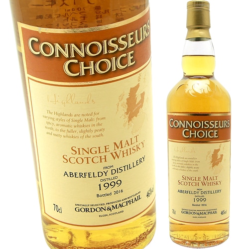 ���Хե���ǥ�(���˥��������祤��) 46% [1999] �����ɥ���ޥ��ե�����Gordon & Macphail Connoisseurs Choice Aberfeldy 1999