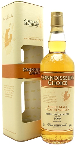G&Mゴードン&マクファイル　グレンアラヒー1999 コニサーズ・チョイス未開栓 アバフェルディ(コニサーズチョイス) 46% [1999] ゴードン＆マク