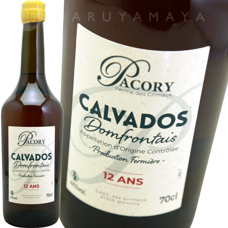 ɥɥեơɥ12ǯ˥ѥ  Calvados Domfrontais 12 ans 41% Pacory