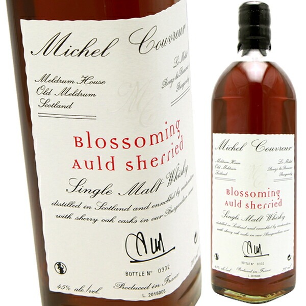 ブロッサミング・オールド・シェリード 700ml 45% 木箱入りミシェル