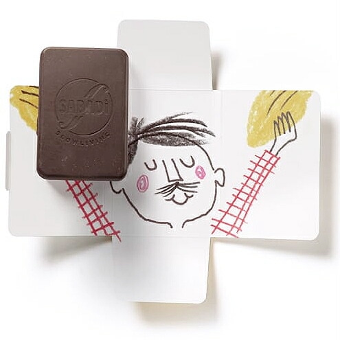 チョッコラート・アル・ラッテ・パパ（50g)サバディ Sabadi Cioccolato