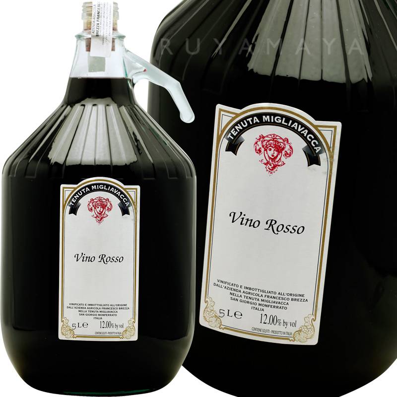 750イタリアブレソレット、18cm ヴィーノ・ロッソ 5,000ml [2018] フランチェスコ・ブレッツァ Tenuta