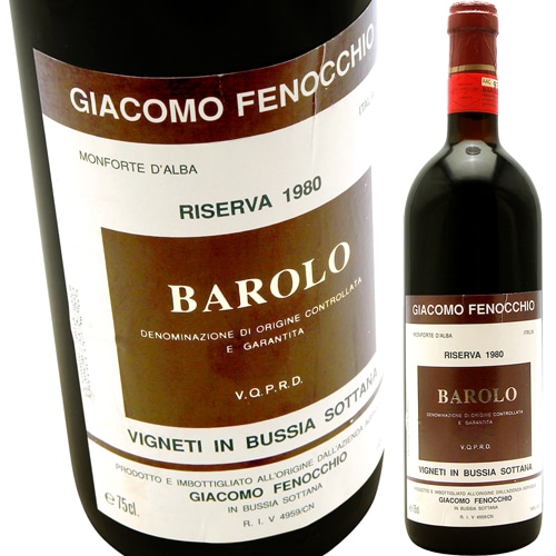 �Х����� �֥å������ꥼ����� 90 di [2011] ���㥳�⡦�ե��Υå���  Giacomo Fenocchio  Barolo Bussia Riserva 90di