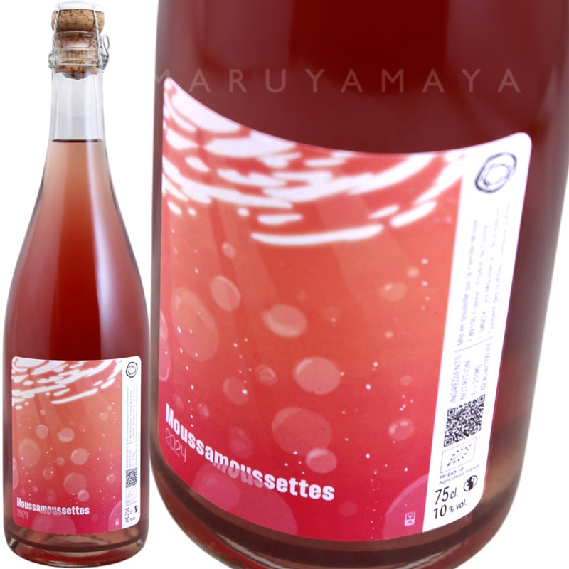 �����󡦥ॹ�� �ॵ�ॻ�å� [2024] �ɥ᡼�̡��⥹  Domaine Mosse  Vin Mousseux Moussamoussettes rose
