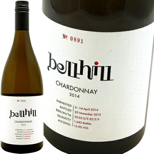 �����ɥ� [2020] �٥�ҥ�  Bell hill  Chardonnay