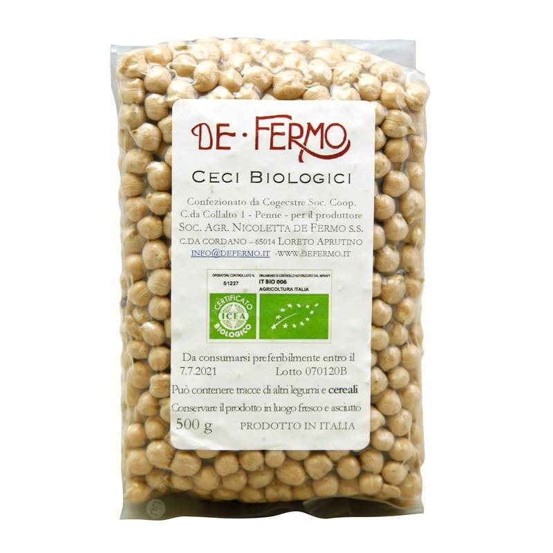 チェーチ (ひよこ豆/500g) デ・フェルモ De Fermo Ceci | 食材