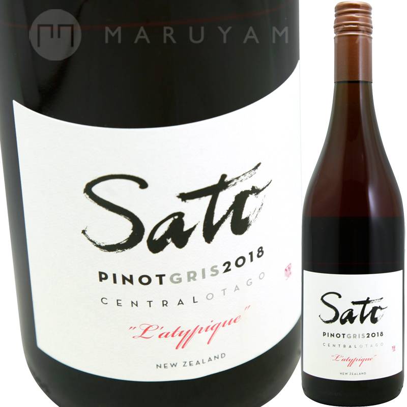サトウ ピノ・グリ ラティピック [2019] サトウ・ワインズ Sato Wines