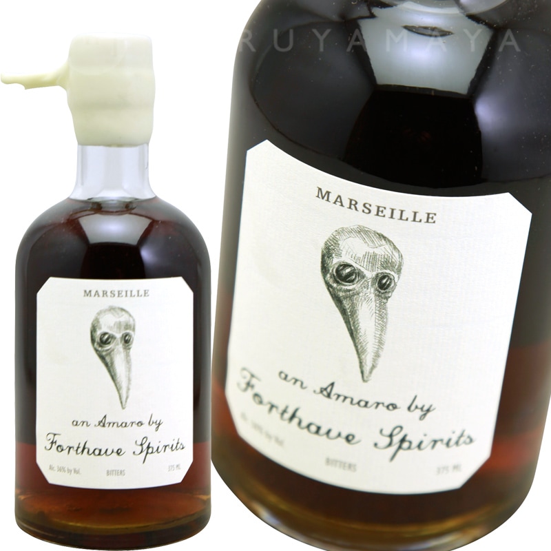 �ޥ륻���� �� ���ޡ�����375ml�˥ե��������������ԥ�å�  MARSEILLE - Amaro  Forthave Spirits
